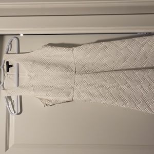 Banana Republic white dress with pockets, Size 0P